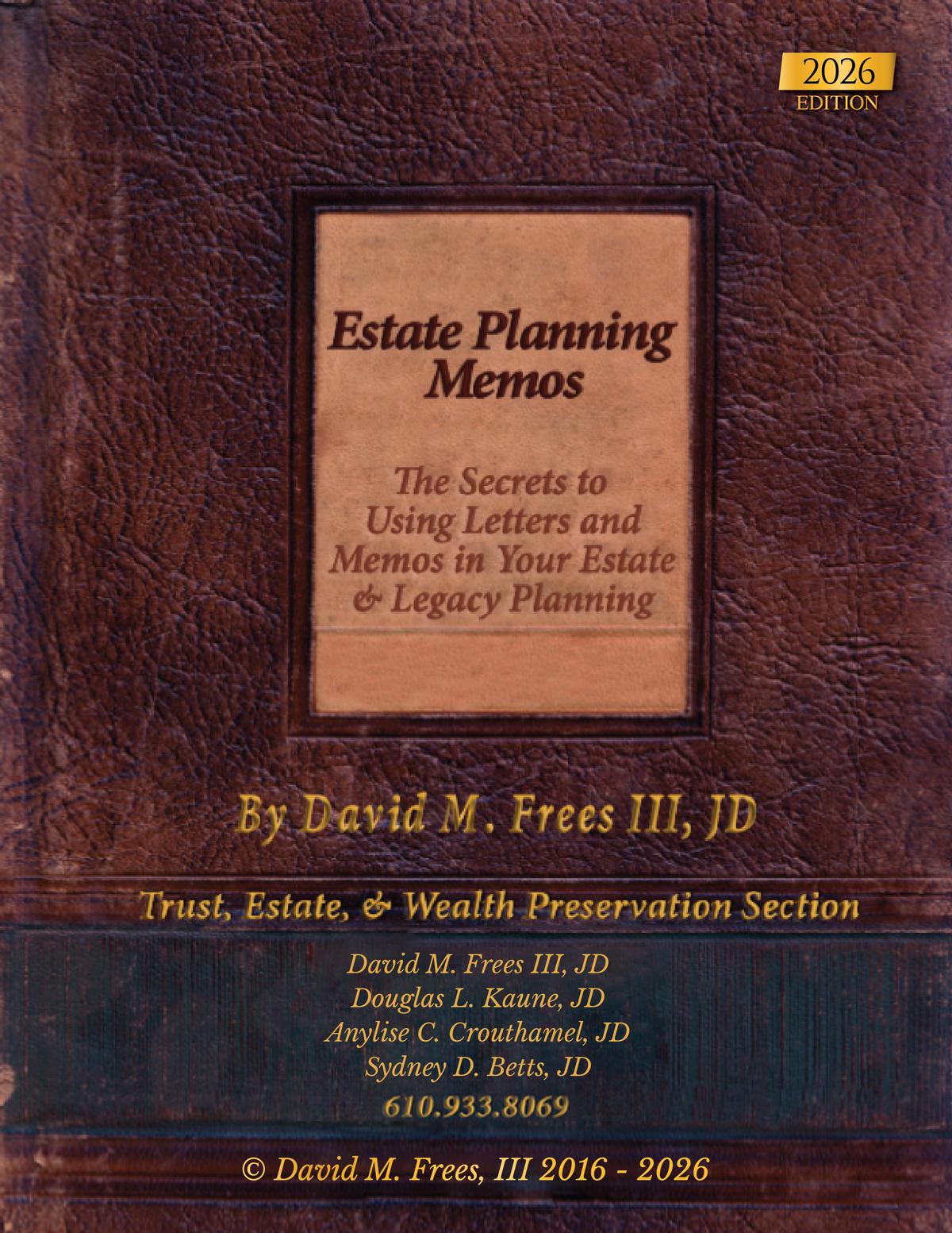Estate Planning Memos